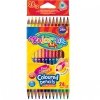 Kredki Dwustronne Colorino 12/24 Kolory Trójkątne [33046PTR]